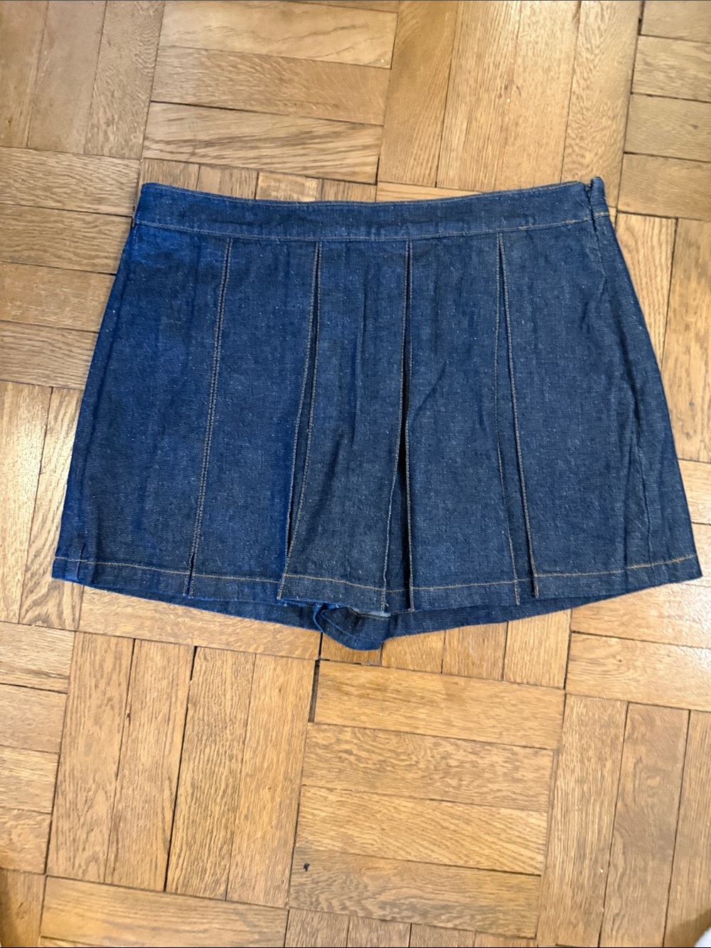J.Crew denim skort